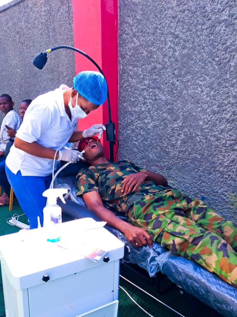 A community oral health outreach event